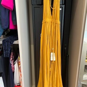 Caravana Burnt Orange Maxi Dress.